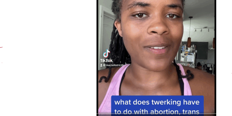 La senadora de Rhode Island, Tiara Mack, es fuertemente criticada por su movimiento de caderas en un vídeo mientras solicita votos