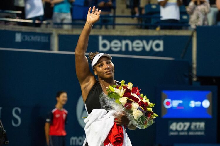 Serena Williams se despide con lágrimas tras ser eliminada en Toronto