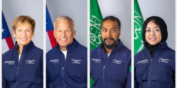 La misión Ax-2 pondrá en el espacio a la primera mujer saudí