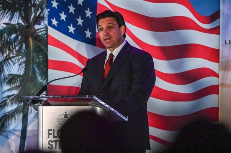 DeSantis intensifica en su primer acto de campaña los ataques a la inmigración irregular