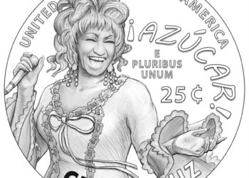 Celia Cruz y su grito “¡Azúcar!” inmortalizados en una moneda de 25 centavos de dólar