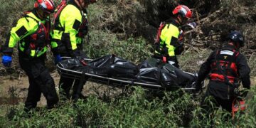 Hallan un cuerpo sin vida en la nueva barrera antimigrantes del Río Bravo