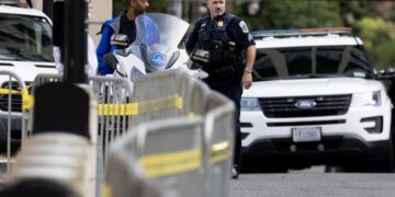 Fuertes medidas de seguridad en torno al juzgado de Washington donde comparecerá Trump