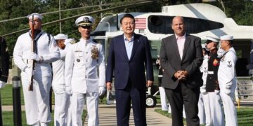 Biden recibe a Yoon y Kishida en la intimidad de Camp David, sede de la diplomacia de Estados Unidos