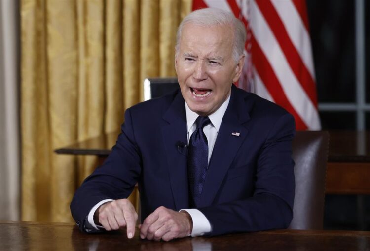 Biden pide al Congreso ayuda militar contra los “tiranos” y “terroristas” de Putin y Hamás