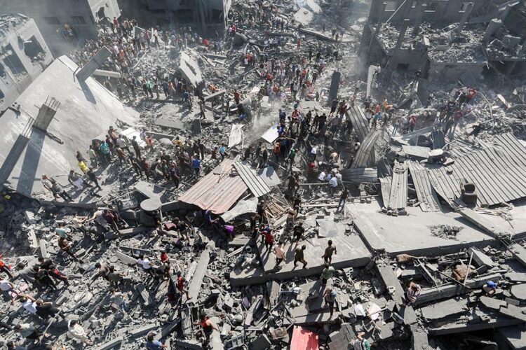 Estados Unidos moviliza a 900 efectivos para evitar una escalada del conflicto de Gaza