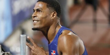 El dominicano José González, campeón de los 100m en los Panamericanos con 10.30 seg.