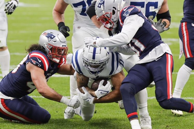 Los Colts se imponen con gran actuación de su defensiva a Pats en Frankfurt
