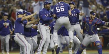 Los Rangers de Texas conquistan su primera Serie Mundial