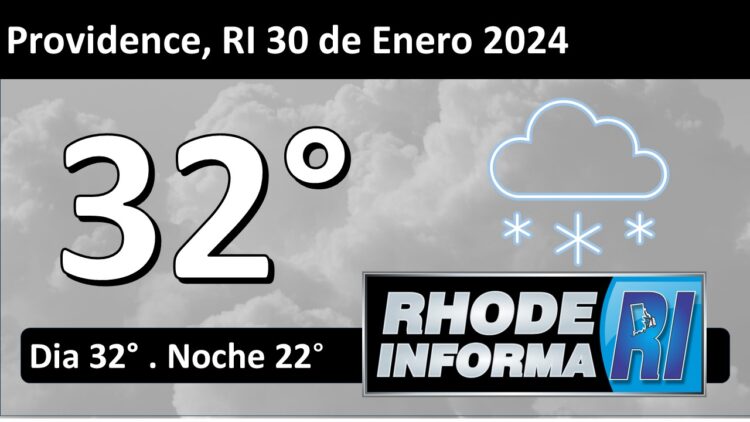 Clima en Rhode Island – 30 de enero de 2024